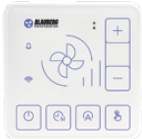 S80 WHITE - Panel sterowania do central RENEO, biały